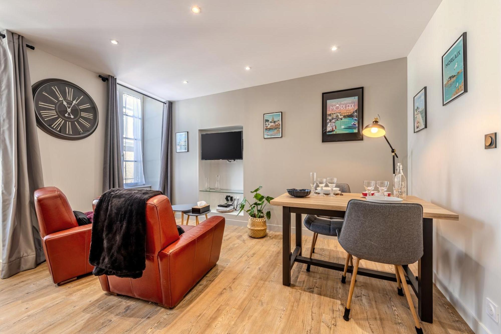 Appartement Du Theatre Morlaix Luaran gambar